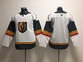 Youth Vegas Golden Knights White Gray Adidas Stitched Jersey
